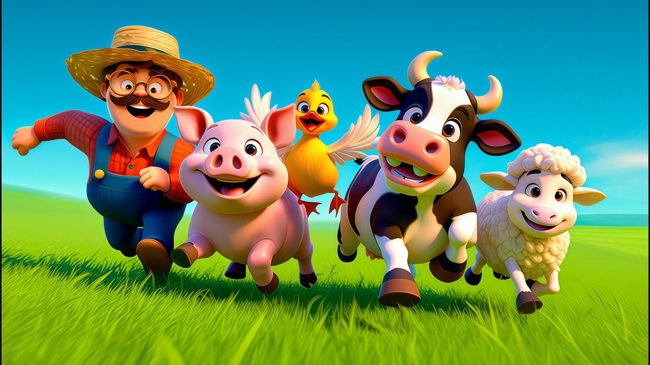 Los Sonidos de los Animales de la Granja 🐮 Canciones Infantiles - Tío Juan
