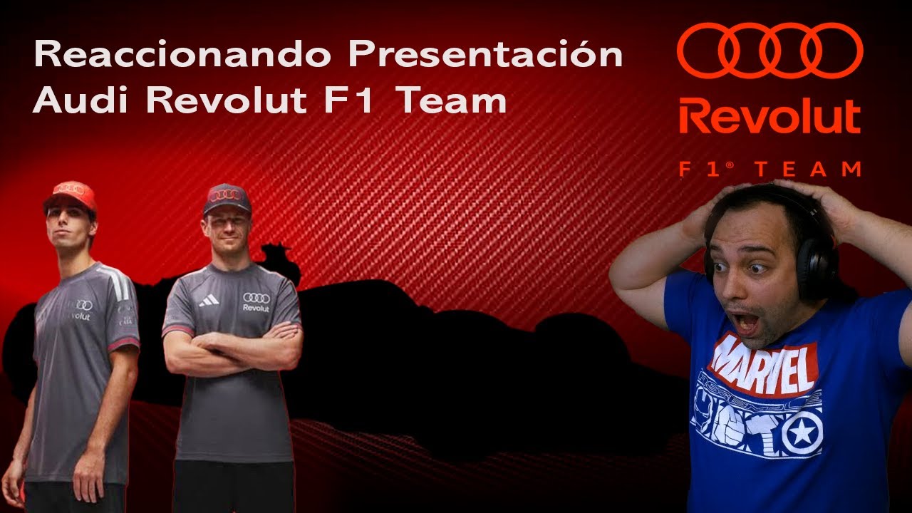 REACCIONANDO A LA PRESENTACION DE AUDI REVOLUT F1 2026