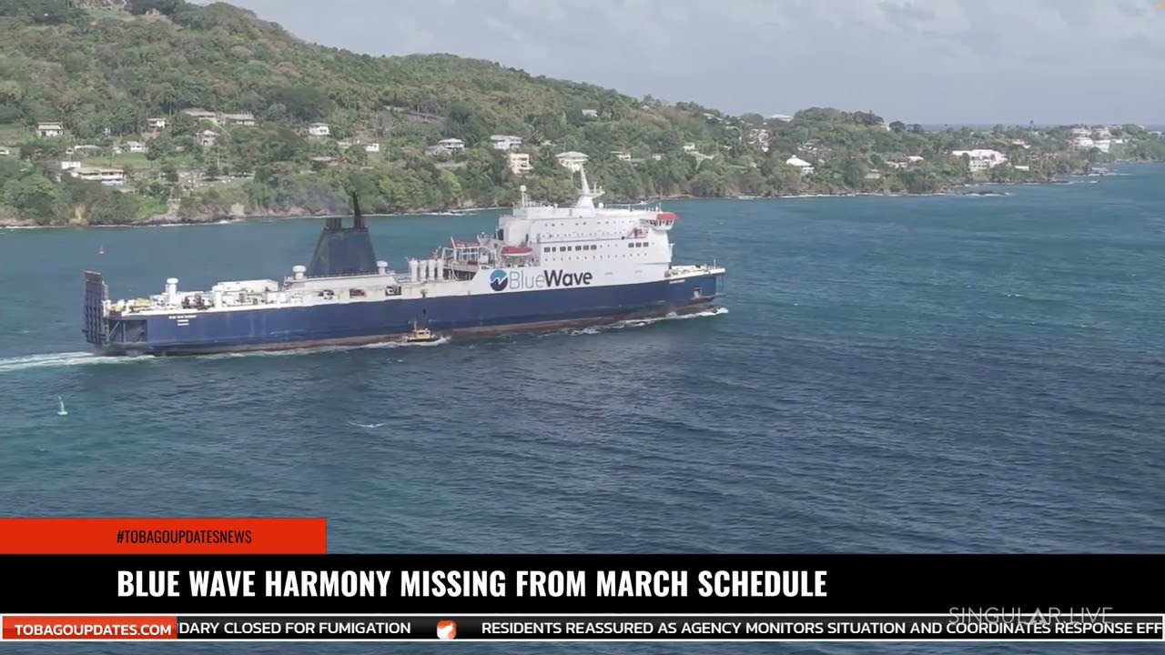 BLUE WAVE HARMONY MISSING FROM MARCH SCHEDULE