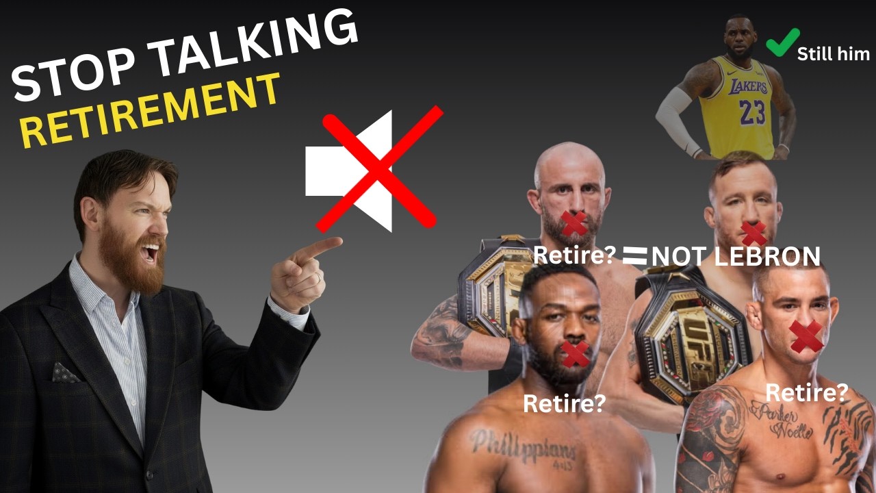 Why UFC Fighters Should NEVER Mention Retirement 🥊