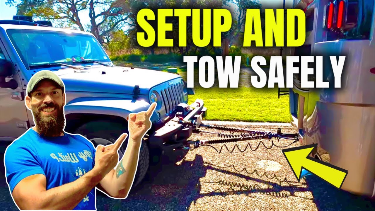 Blue Ox Tow Bars: Setup, Installation & How to Tow Any Vehicle Behind Your RV Safely