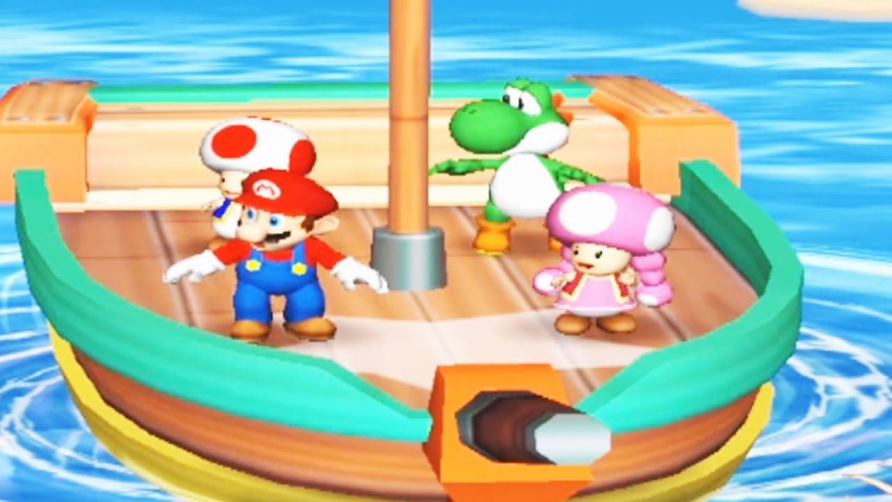 MARIO PARTY 6 - YOSHI TOADETTE MARIO TOAD - ALL MINI GAMES