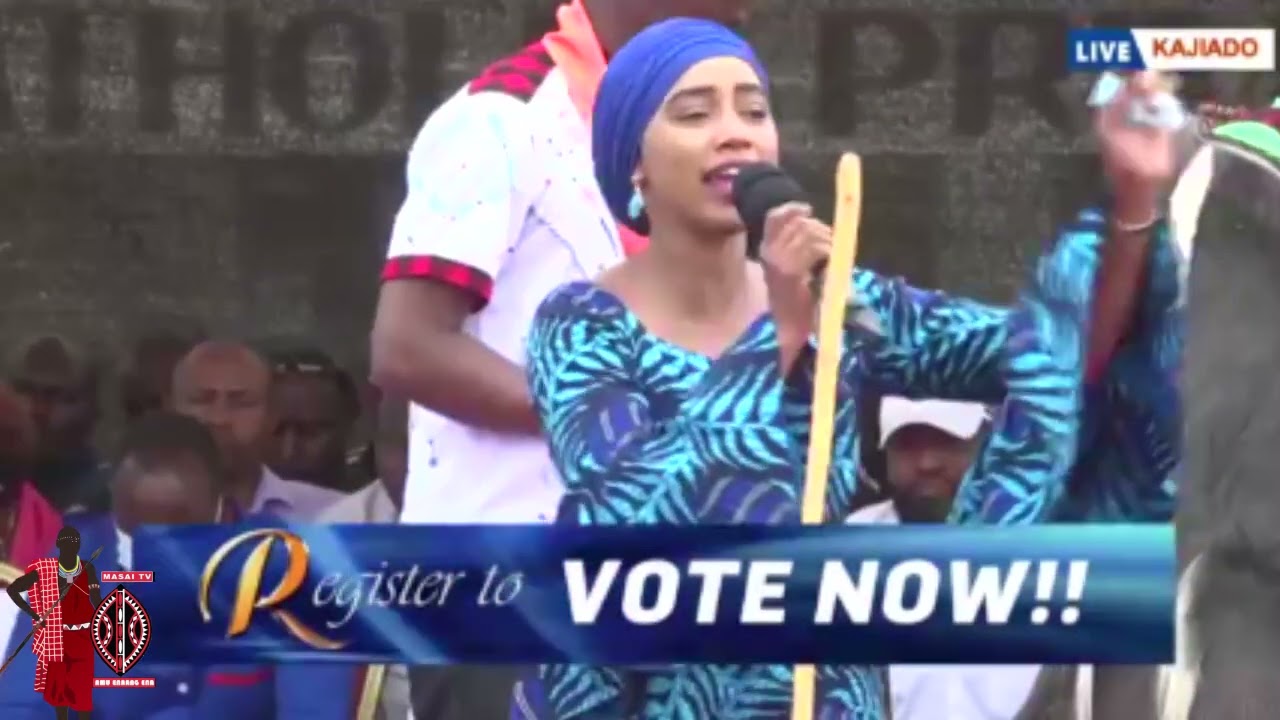 HAZENA LEMALETIAN SPEECH AT KCB GROUND KAJIADO