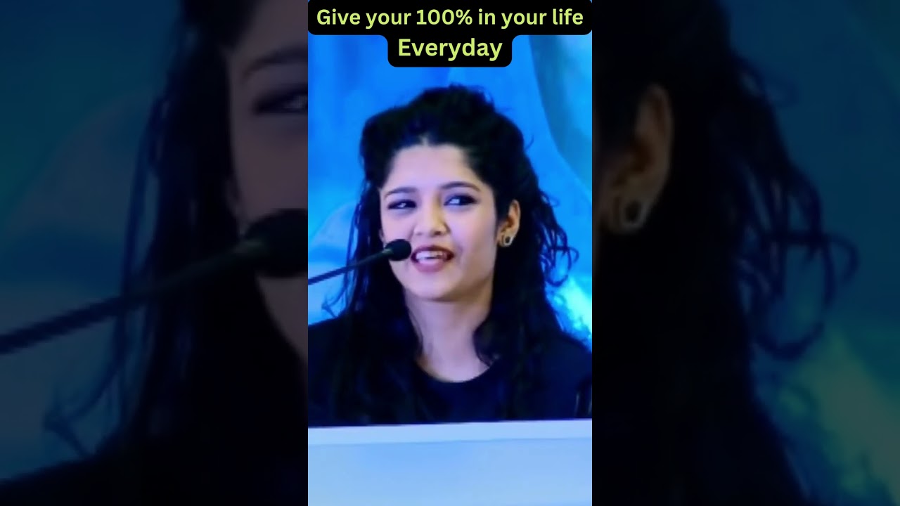 Give your 100% Everyday || ritika singh || motivational speech