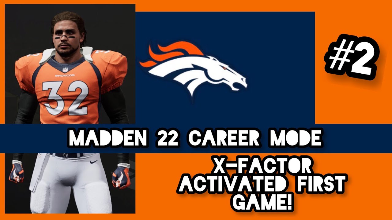 Madden 22 HB Career Mode | X-FACTOR ACTIVED IN CAREER DEBUT!