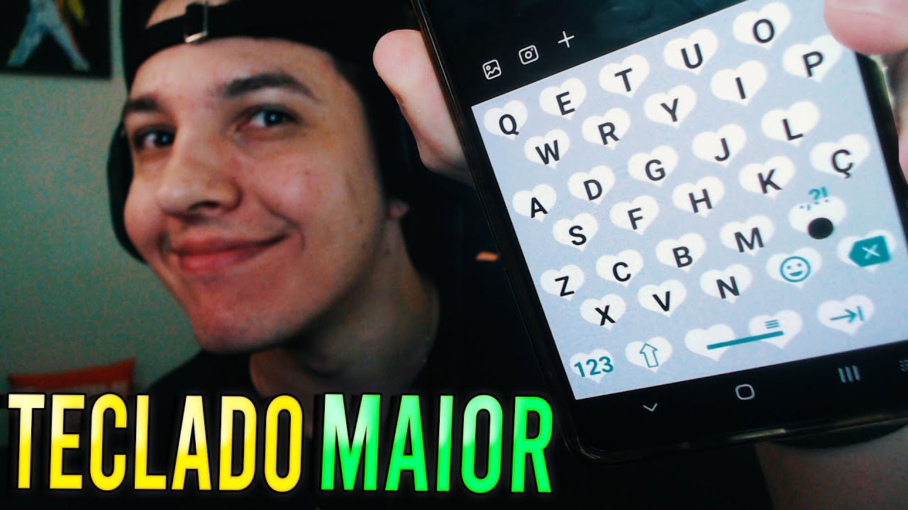 Como aumentar o TECLADO do Celular