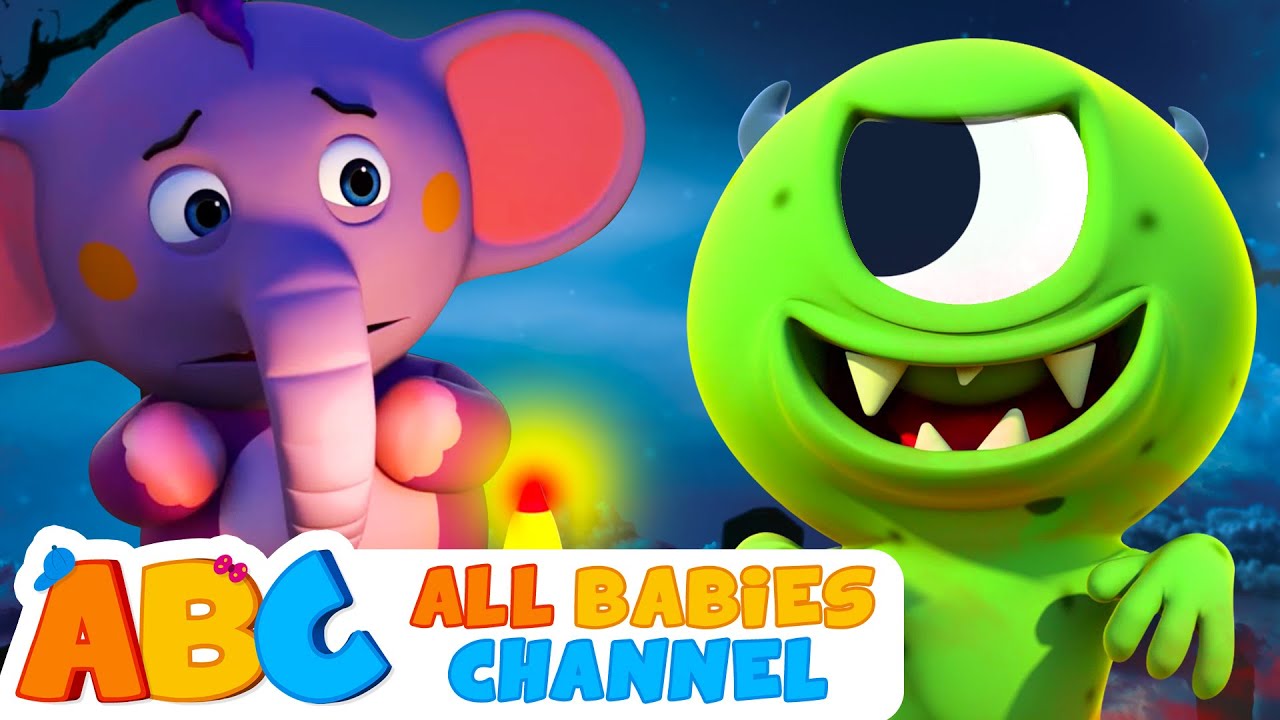 Zombie Had A Little Monster | Halloween Songs For Children | All Babies Channel