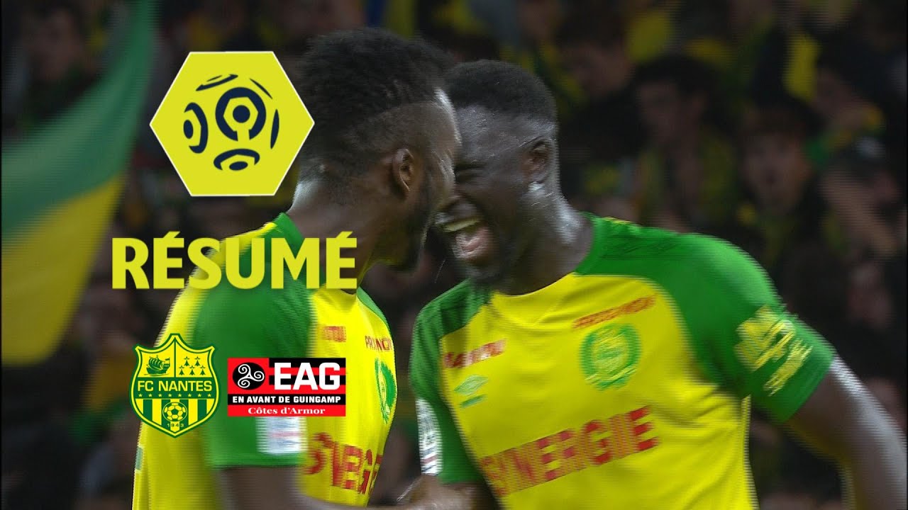 FC Nantes - EA Guingamp (2-1)  - Résumé - (FCN - EAG) / 2017-18