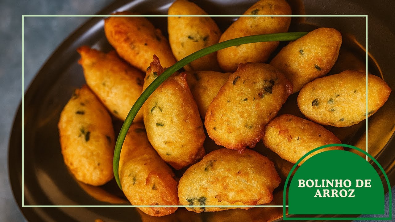 Bolinho de Arroz Crocante e Saboroso 😍 | Receita Fácil e Rápida!