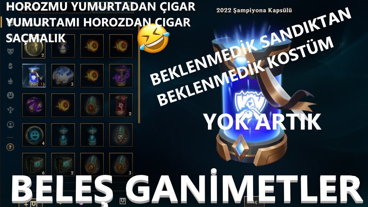 LOL BEDAVA GANİMETLER (Neler çıktı şaşırdım)