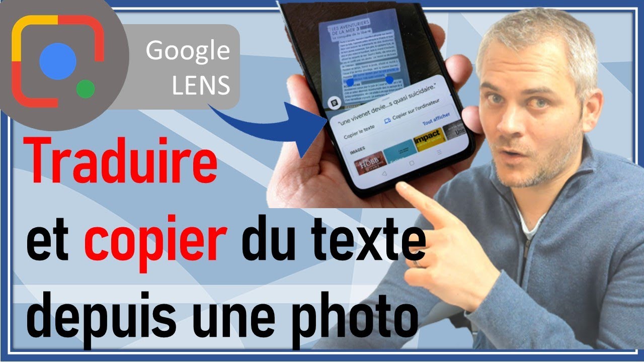 💥LENS💥 Comment traduire et copier un texte depuis une photo avec Google LENS