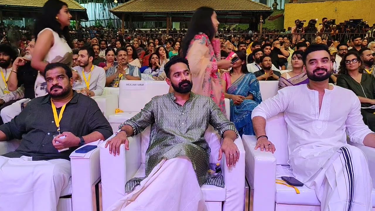 #asifali #tovinothomas #dileeshpothen at #trivandrum for #keralastatefilmawards 