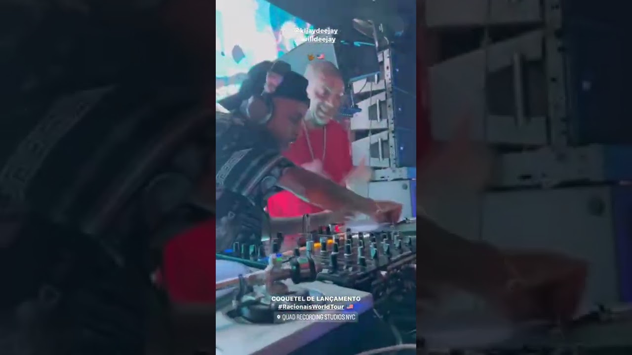 DJ KL JAY JUNTAMENTE COM SEU FILHO DJ WILL  🇺🇲 📷@jefdelgado