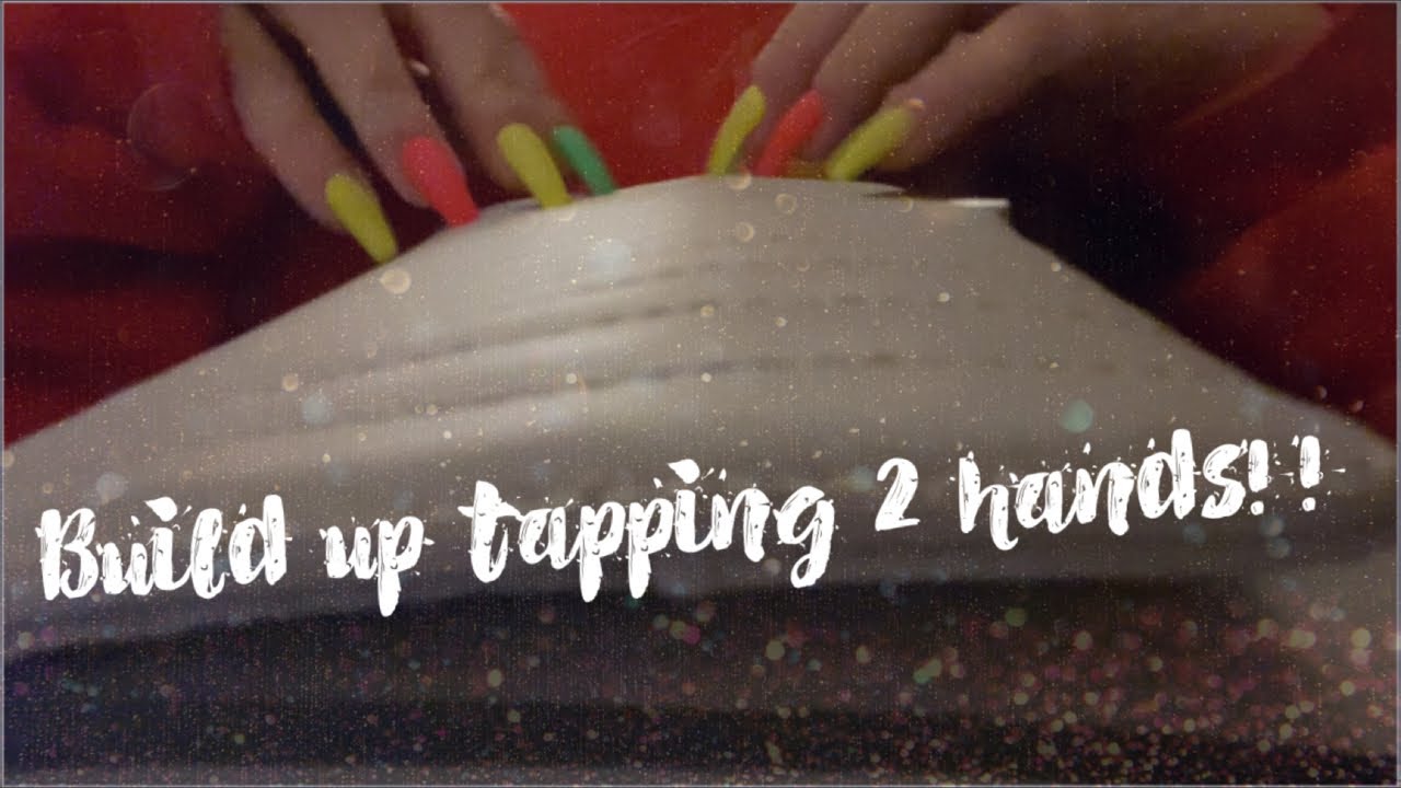 ASMR: 2 Handed build up tapping and scratching fast and in lofi!