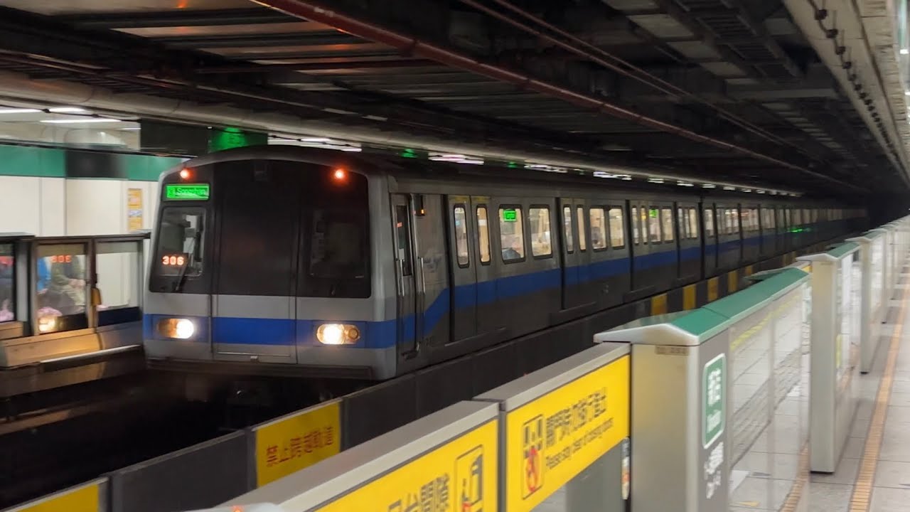台北捷運C371-3系進出七張站-2026/2/15