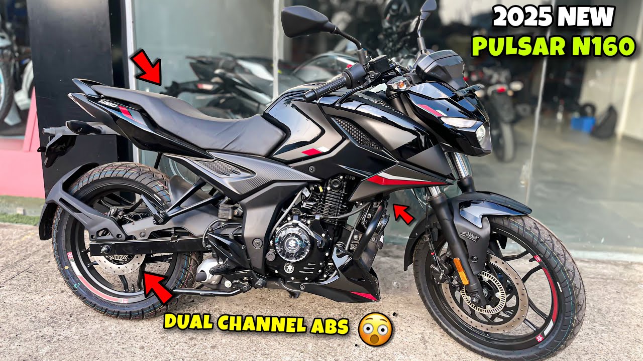 2025 😱 Bajaj Pulsar N160 Single Seat Dual ABS OBD 2B New Model Review - On Road Price Emi? Features