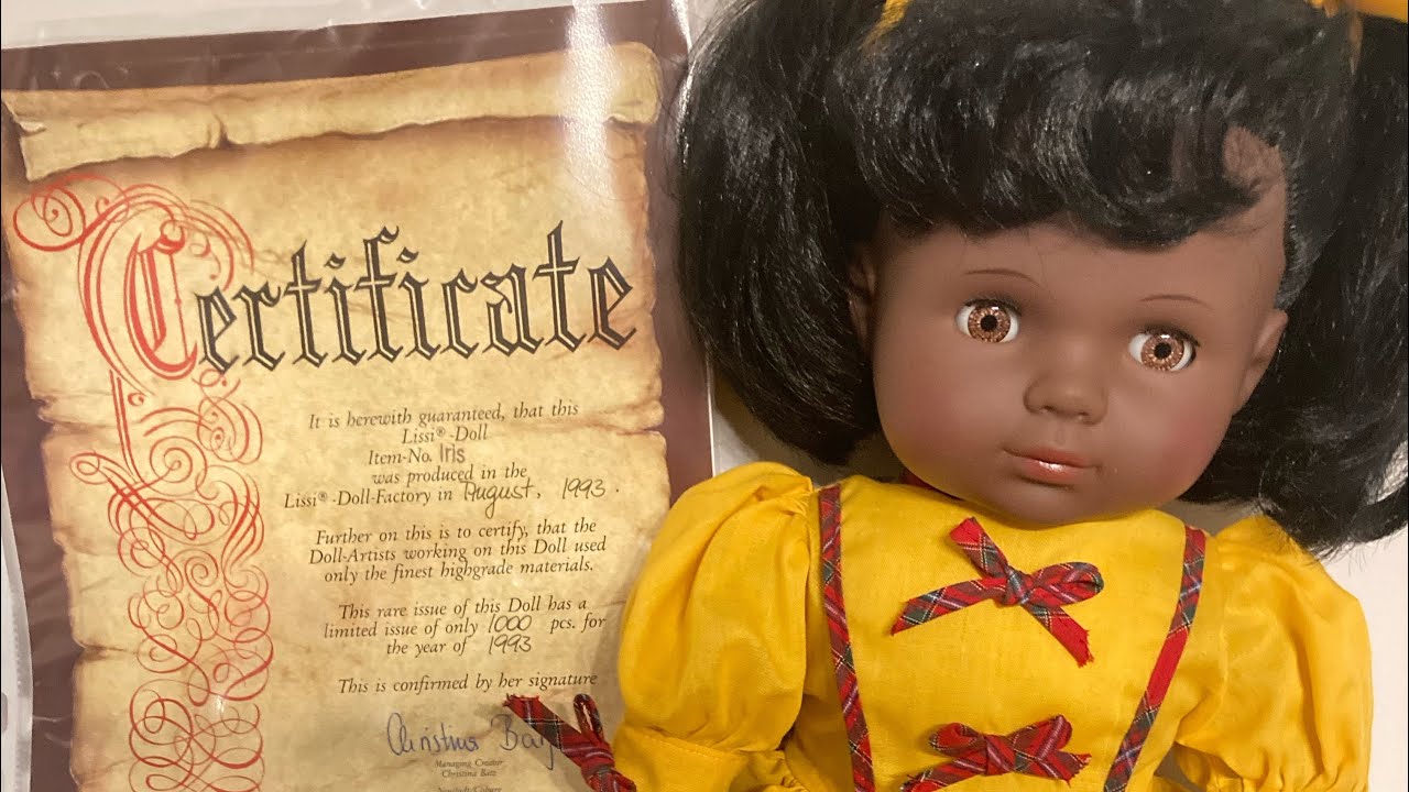 Кукла Лисси 1993 года #dollcommunity #doll #iris #limitededition #germany #handmade #youtuber #or...