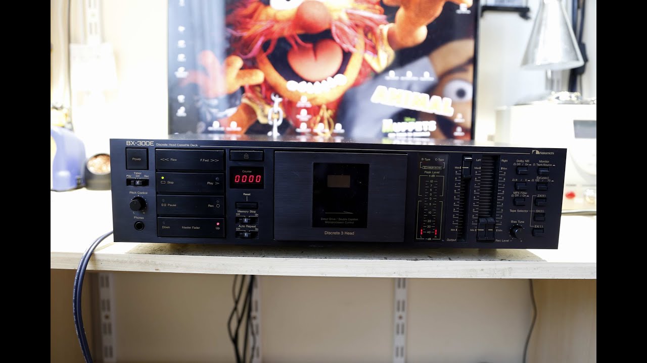 Nakamichi BX-300E (2) play Dire Straits - So Far Away