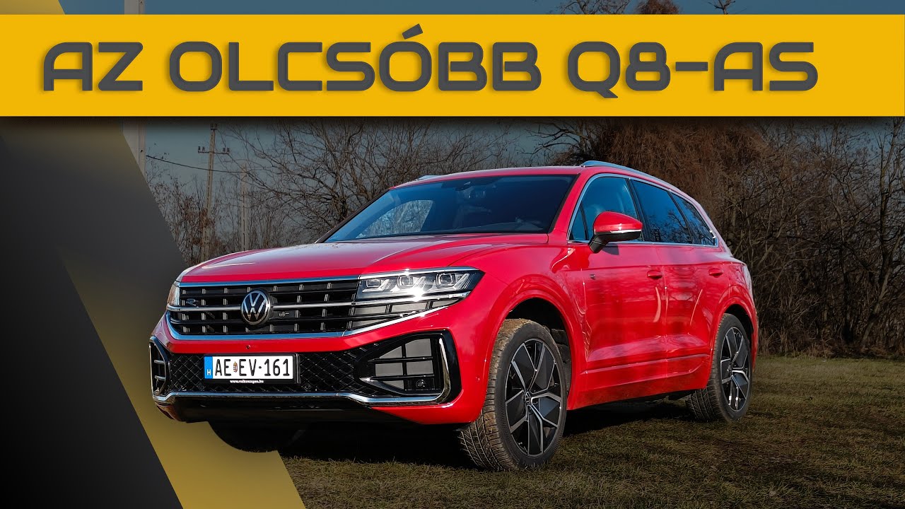 Volkswagen Touareg 3.0 V6 TDI 2024. Az olcsóbb Q8-as - DRIVEN új autó teszt