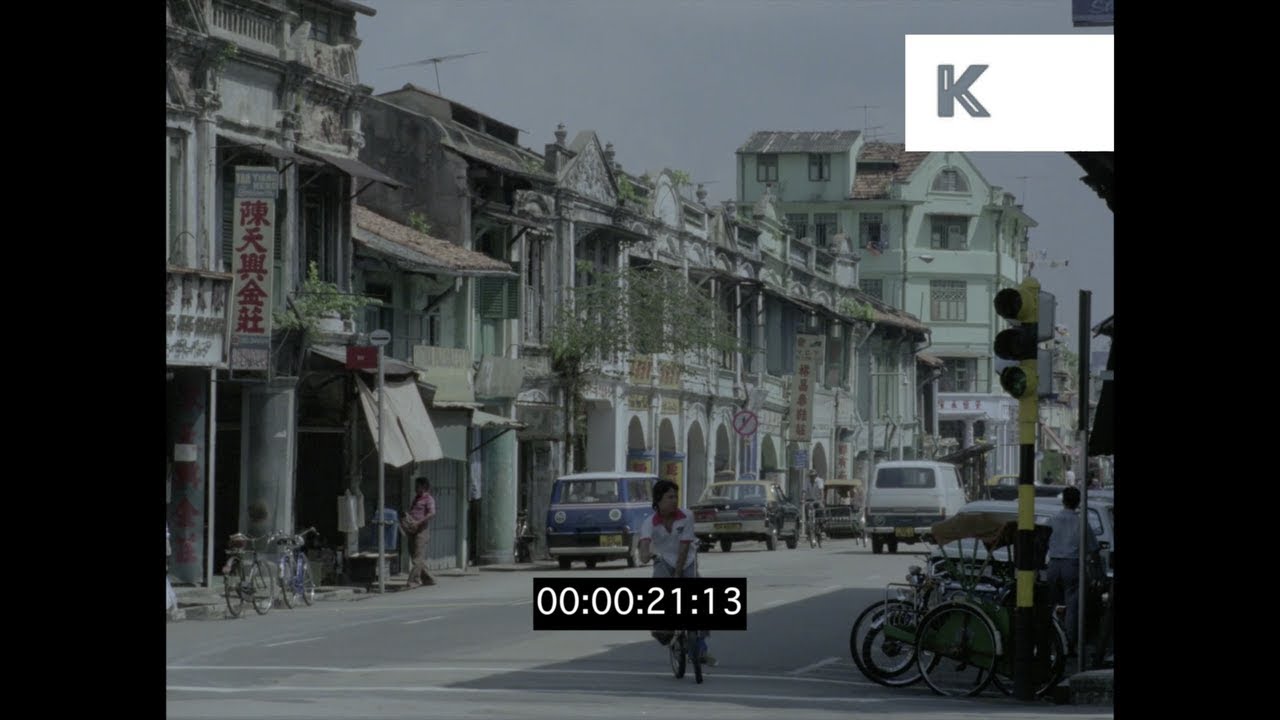 1970s, 1980s Singapore Streets, HD from 35mm | Kinolibrary