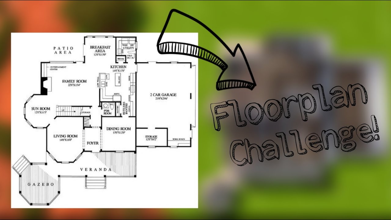 Victorian Floorplan Challenge (Pt. 1)! | The Sims 4