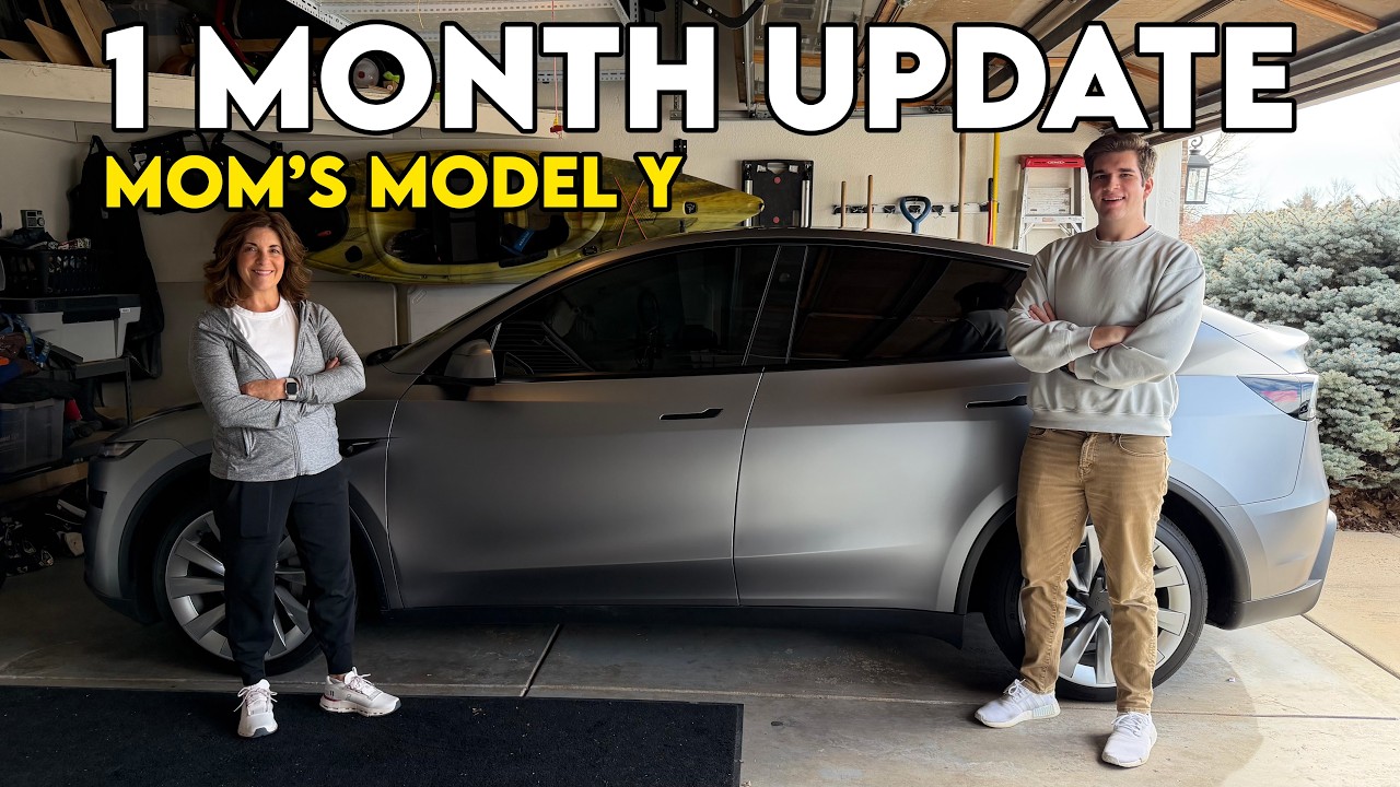 What My Mom REALLY Thinks After 1 Month With Her Tesla | Better than Acura?