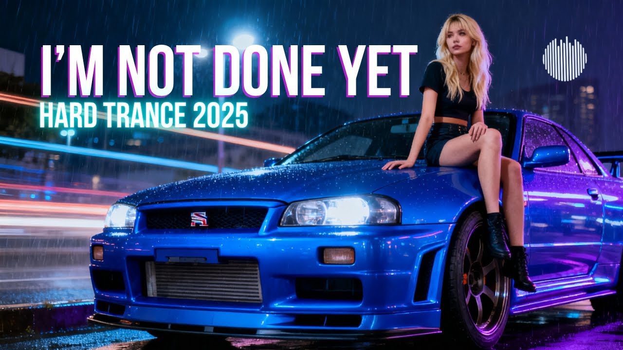 I’m Not Done Yet (Radio Edit) – Hard Trance 2025 | Official Visualiser 🎵