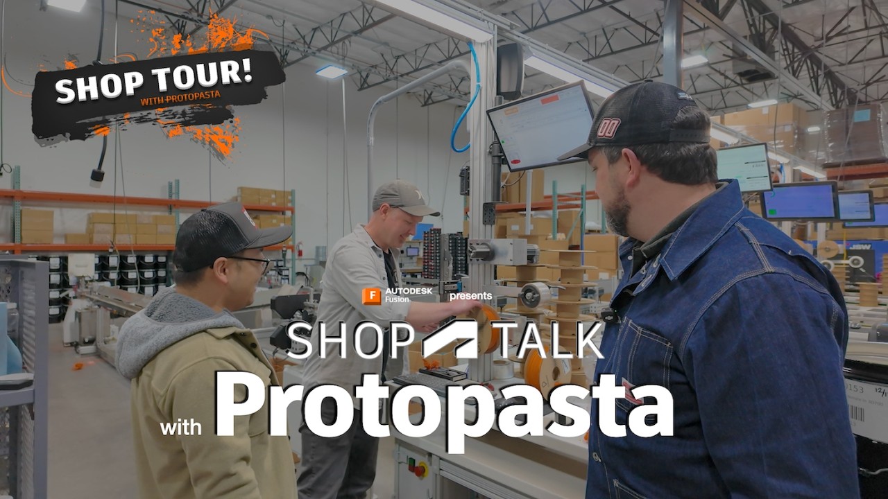 Экскурсия по заводу Shop Talk: лаборатория по производству филамента Protopasta + рецепт филамент...