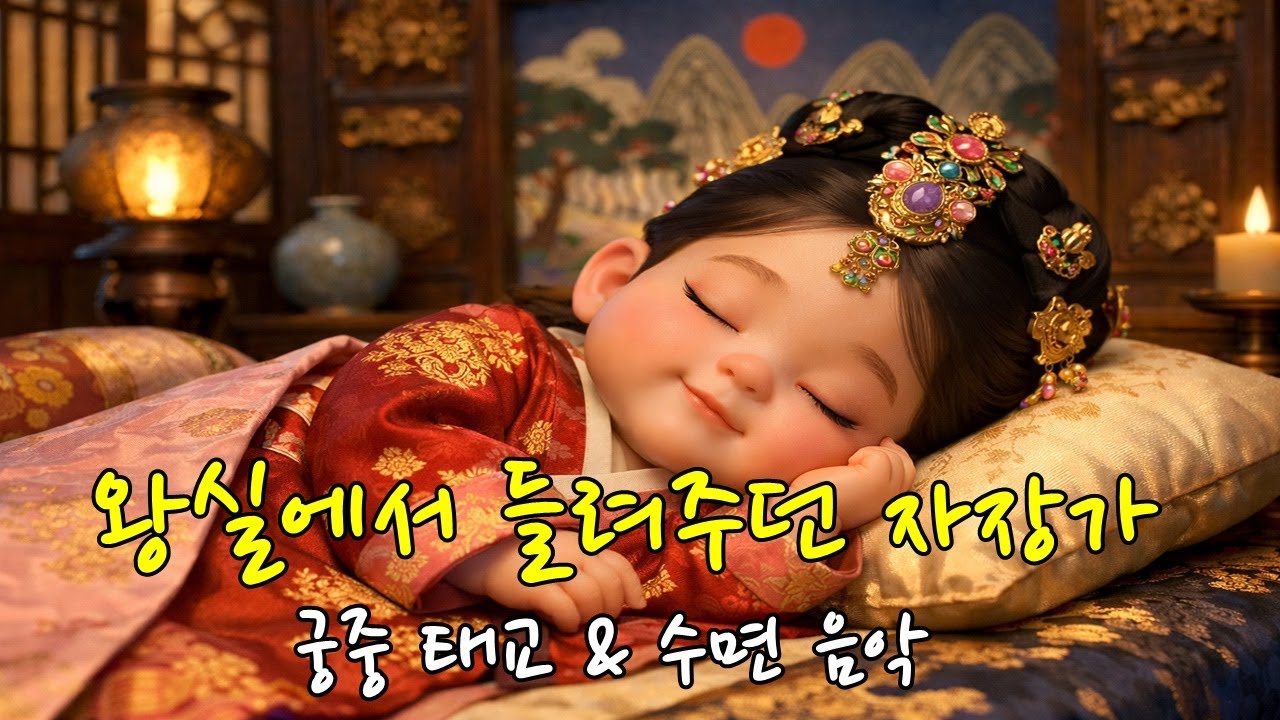 [클래식자장가] 왕실에서 들려주던 자장가 🌙 궁중 태교 & 수면 음악, Royal lullaby 🌙 Royal prenatal education & sleep music
