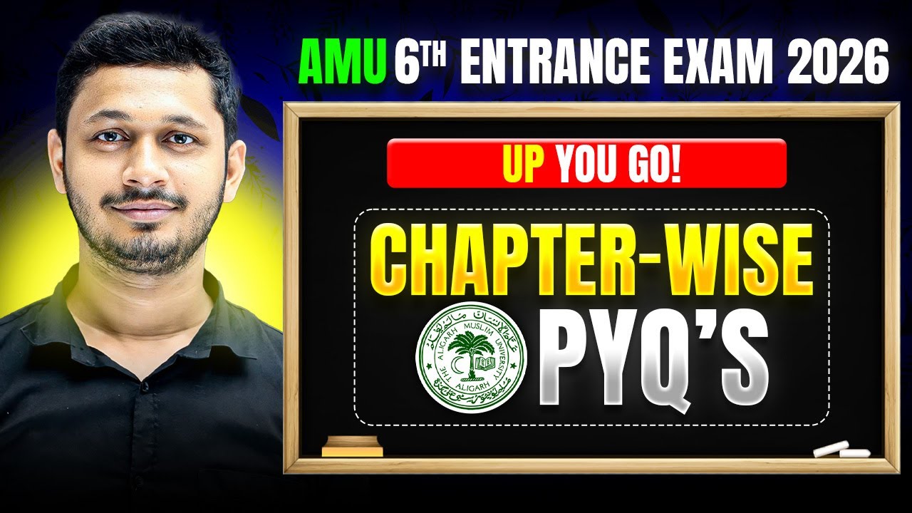 Previous Year Questions - Up You Go! | E.V.S | AMU-JMI Class 6 PYQ 2026 | #jmi #amu
