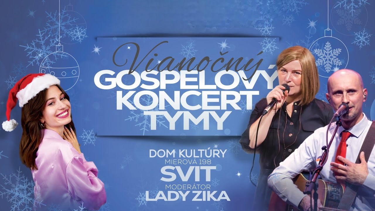 Vianočný gospelový koncert - TYMY