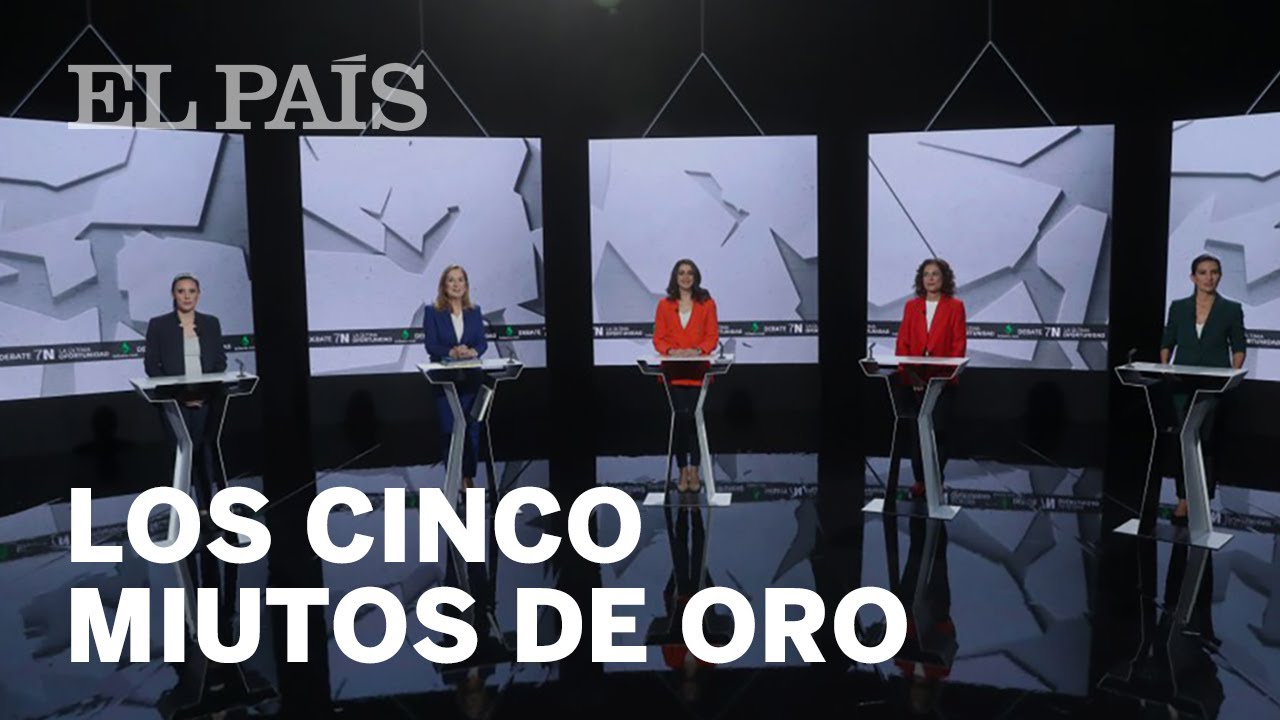 LOS CINCO MINUTOS DE ORO del debate a cinco en La Sexta