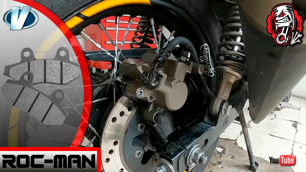896 | VENTO ROCKETMAN-250 COMO CAMBIAR BALATAS TRASERAS