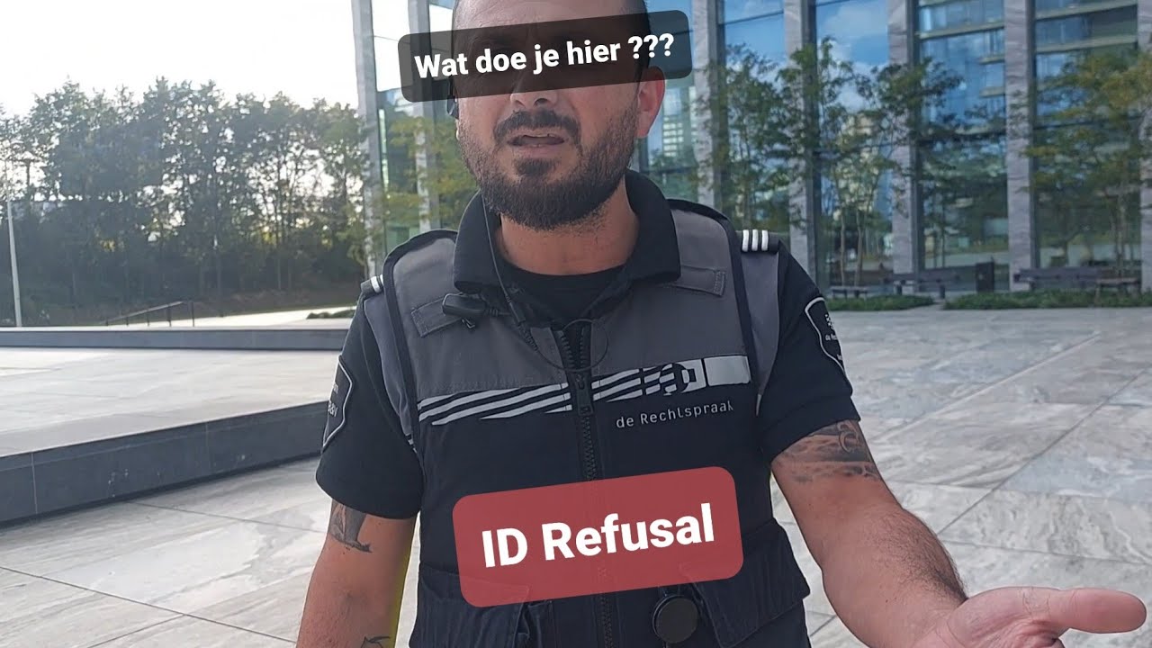 OVJ Het is Verboden om te filmen je mag geen ID vorderen van ons personeel ! #audit #112