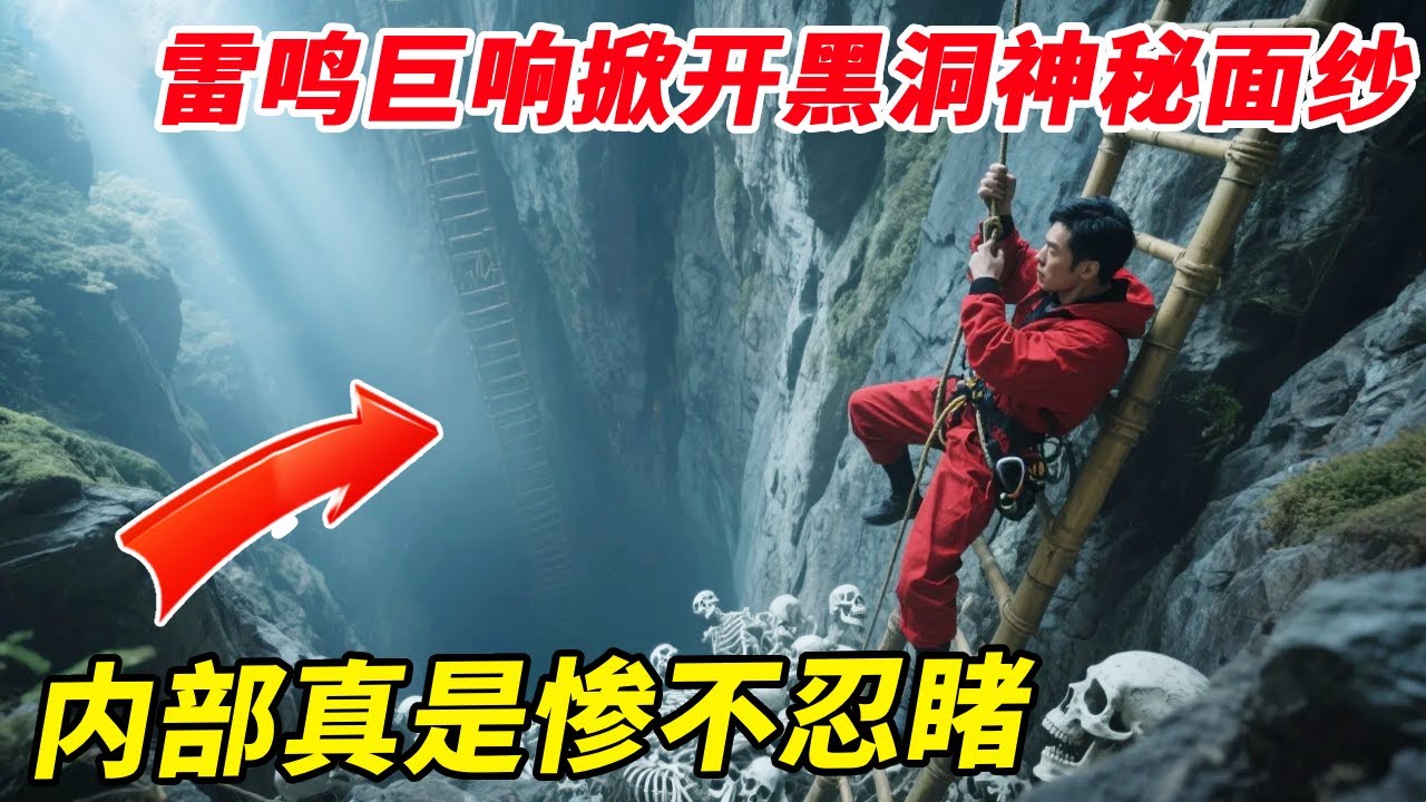 高速服务区的一件怪事！雷鸣巨响掀开黑洞神秘面纱，内部真是惨不忍睹！【户外小北哥】