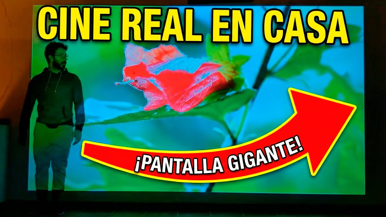 😱 Este Proyector de 400€ hace que mi TV 4K parezca BASURA (Prueba Real)