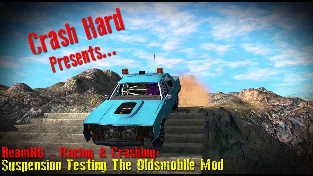 BeamNG - Racing & Crashing: Suspension Testing The Oldsmobile Mod