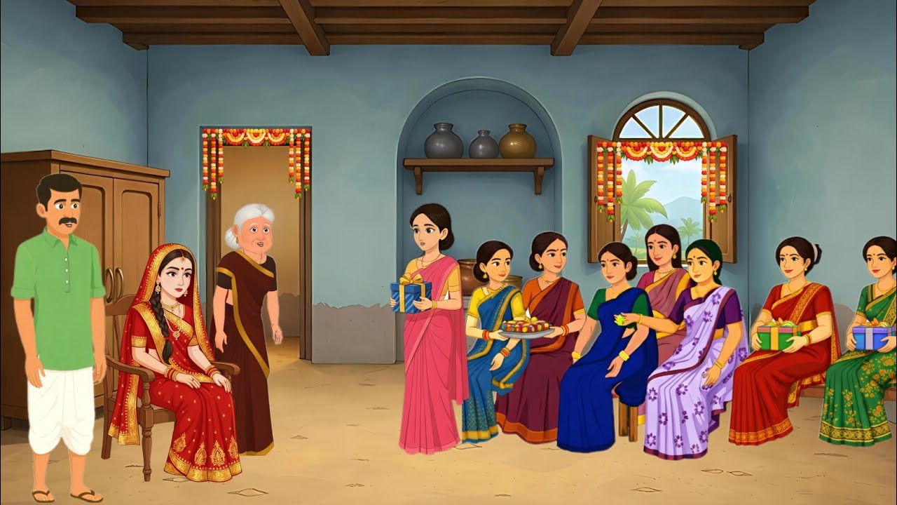 गरीब के घर आई सुंदर बहु | Hindi Story | Hindi Moral Stories New | Cartoon Story | Hindi Kahaniyan | 