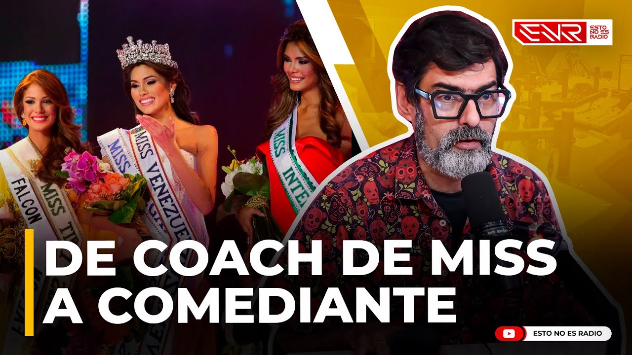 PROFESOR BRICE&Ntilde;O: DE COACH DE MISS UNIVERSO A COMEDIANTE