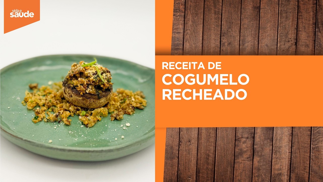 Receita: Cogumelo recheado (06/03/26)