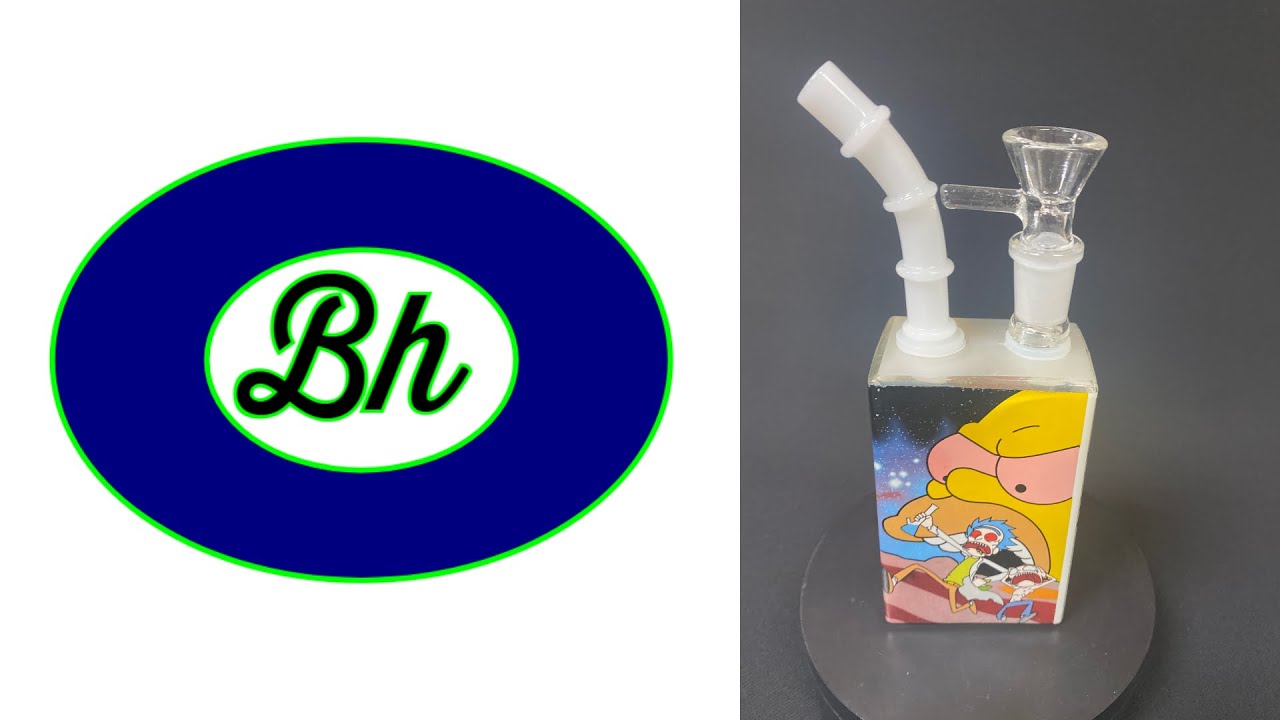 Homer Simpson Rick and Morty Juice Box Bong