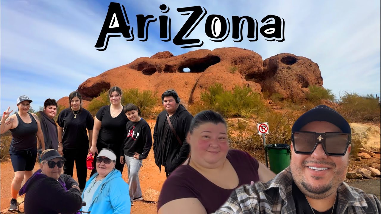 Hiking/Picnic at Papago Park w/ The Fam Bam