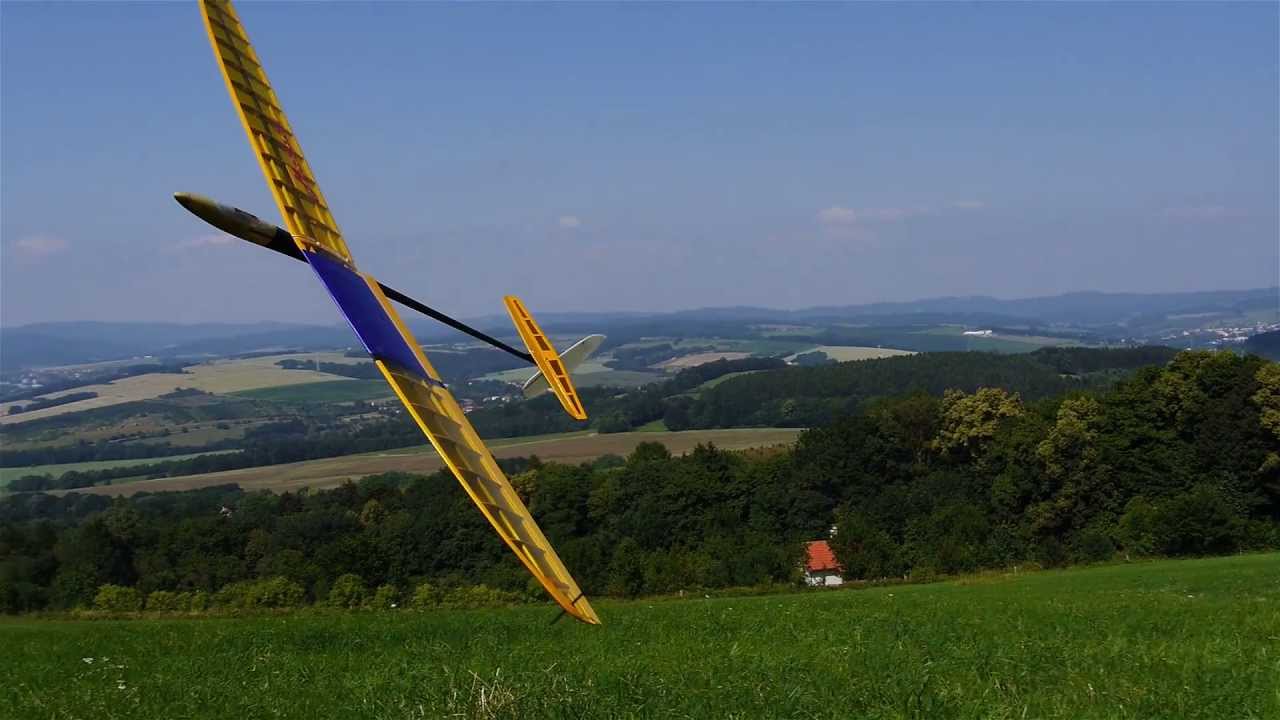 F3K Marabu ve svahovém větru blízko Vizovic - CZ