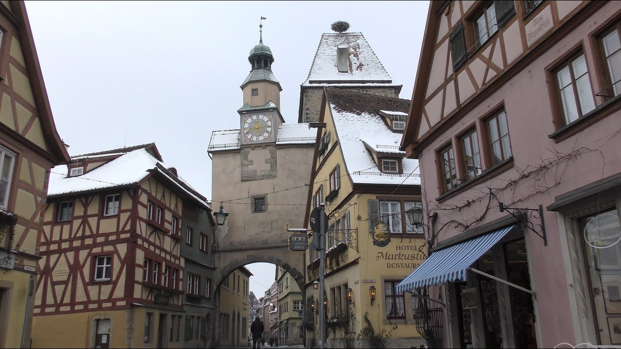 Rothenburg ob der Tauber 2016 - Winter-Edition