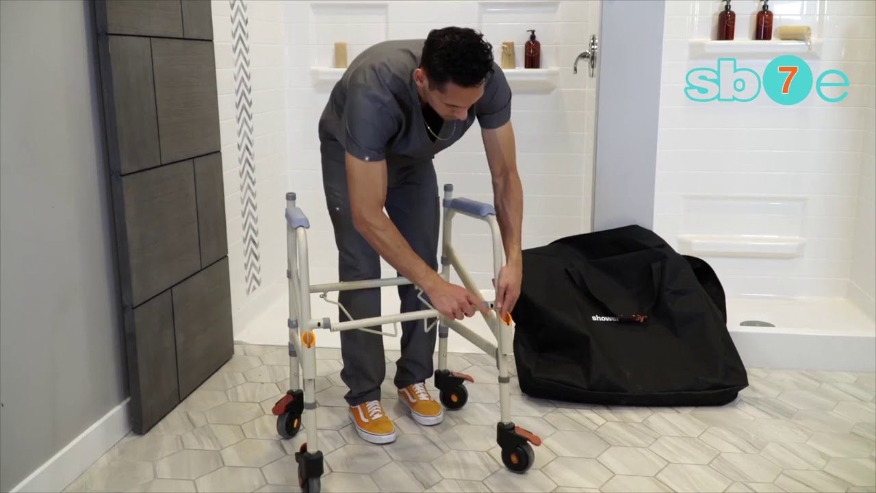 ShowerBuddy Minimal Shower Commode Chair