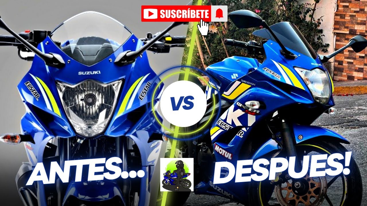 MODIFICACION CUPULA | WINDSHIELD | SUZUKI GIXXER SF - CHENDO BIKERS
