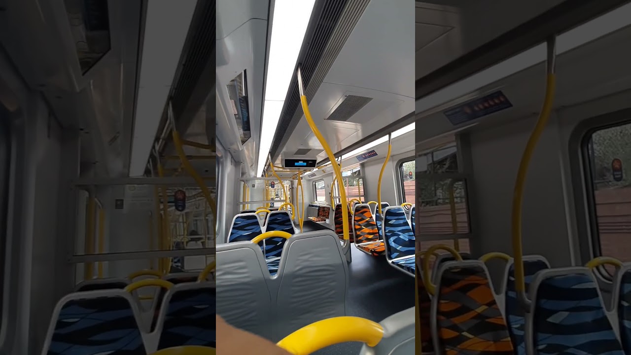 Train interior #melbourne #train #travel #spring