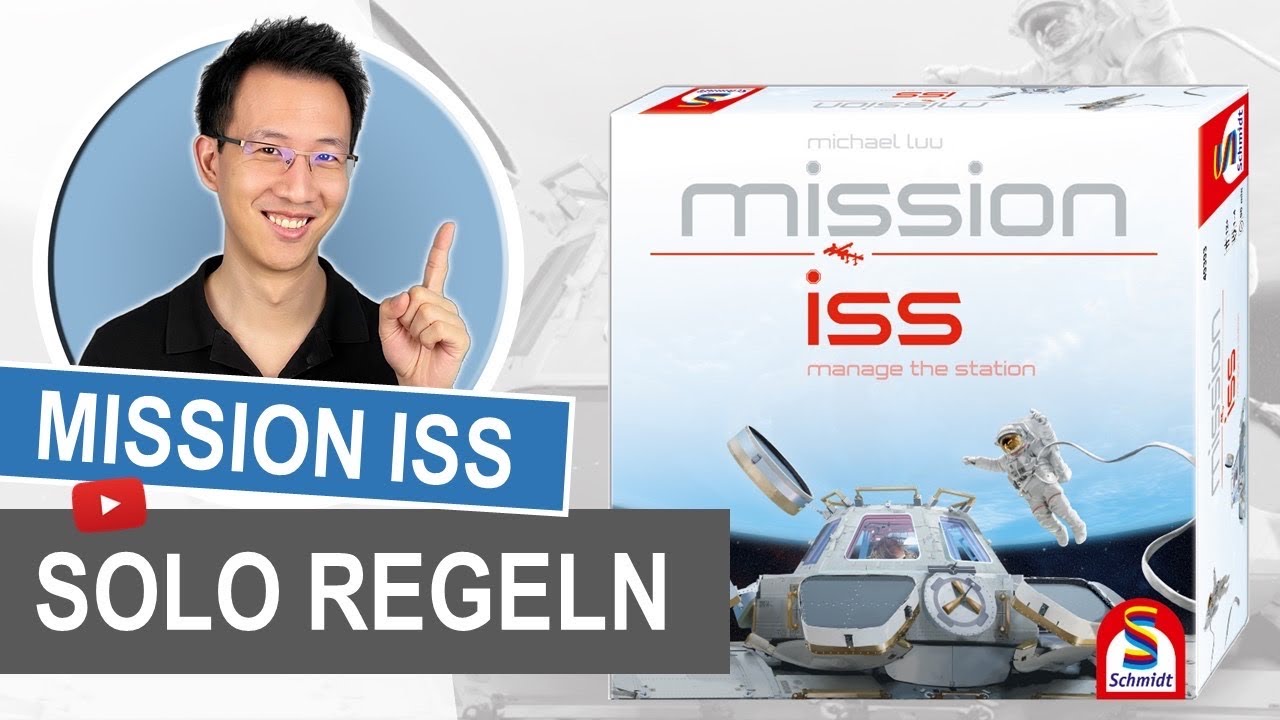 &bdquo;Mission ISS&ldquo; - Solo Regeln - Schmidt Spiele - board game - Spiel