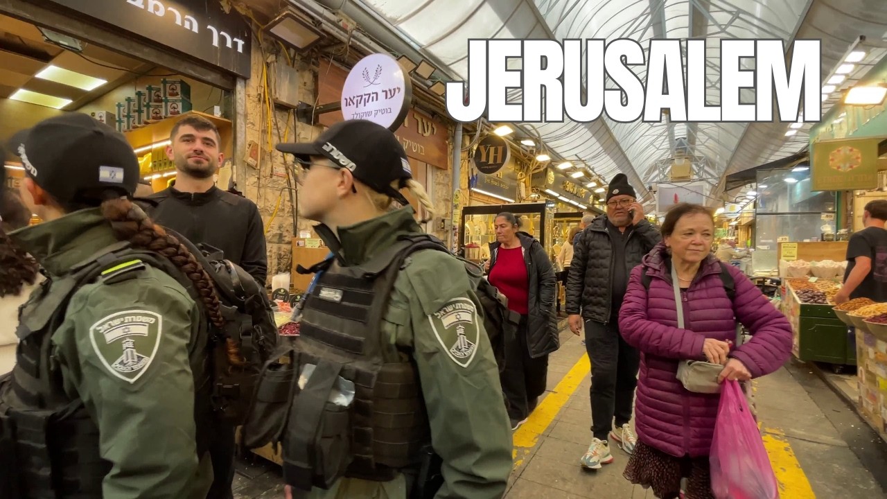Jerusalem Street Walk | Mahane Yehuda Market & Jaffa Street