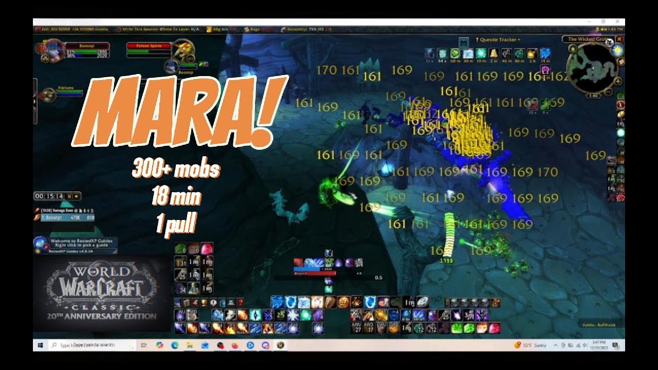 300+ Mob Mara Boost - WoW Classic Anniversary